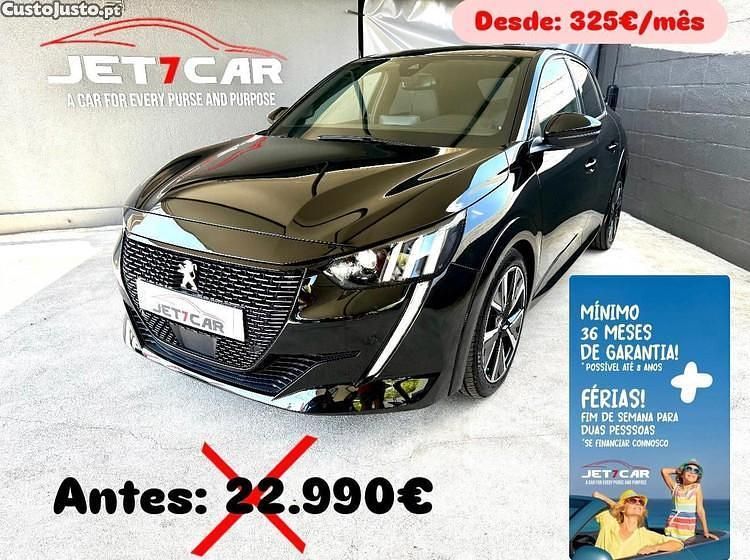 Preto Usado 2023 Peugeot e-208 GT Citadino | € 21.990 (Preço justo) - Imagem 1/1
