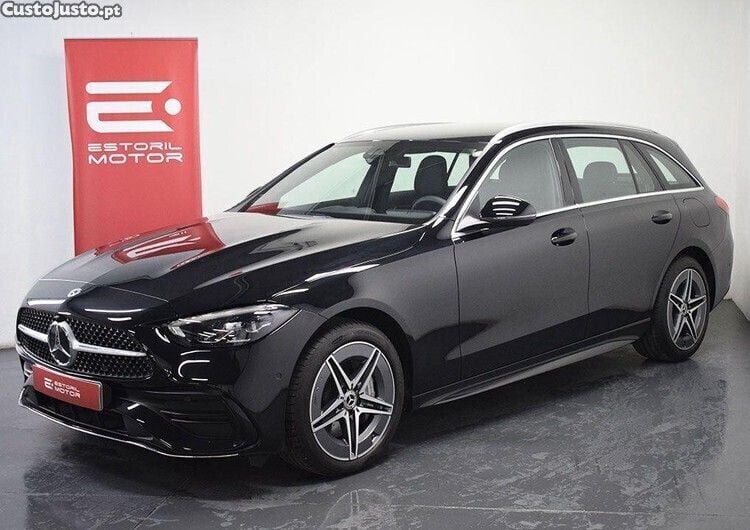 Preto Usado 2023 Mercedes C300e AMG line Carrinha | € 55.900 (Preço elevado) - Imagem 1/1