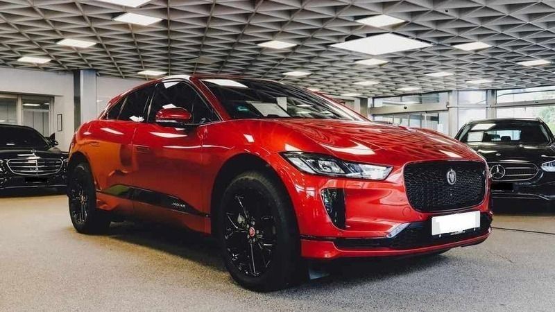 Vermelho Usado 2021 Jaguar I-Pace SUV | € 59.990 - Imagem 1/4
