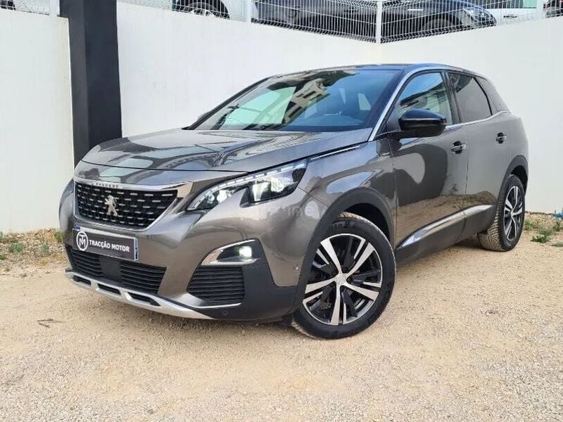 Usado Peugeot 3008 GT-line 120 HP (88 kW) 2018 Verde Carrinha