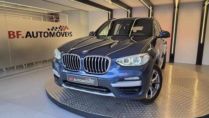 Azul Usado 2018 BMW X3 xLine SUV | € 26.900 (Caro) - Imagem 1/4