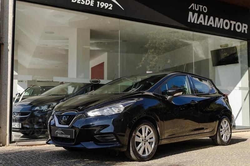 Preto Usado 2018 Nissan Micra Citadino | € 10.500 (Bom preço) - Imagem 1/4