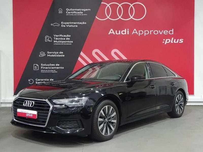 Preto metalizado Usado 2020 Audi A6 Sedan | € 32.990 - Imagem 1/4