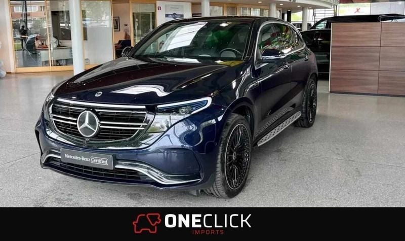 Azul Usado 2021 Mercedes EQC400 SUV | € 40.990 (Bom preço) - Imagem 1/4