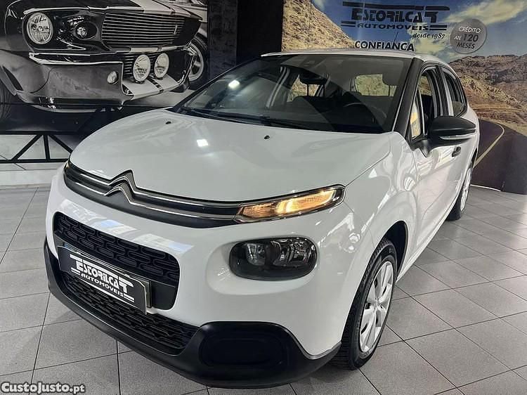 Branco Usado 2019 Citroën C3 Feel Citadino | € 10.900 (Preço justo) - Imagem 1/1