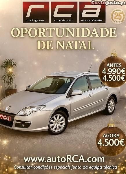 Cinza Usado 2009 Renault Laguna III Dynamique Carrinha | € 4.500 (Preço justo) - Imagem 1/1