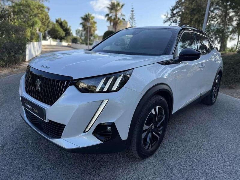 Branco Usado 2021 Peugeot 2008 GT-line SUV | € 19.999 (Preço elevado) - Imagem 1/4