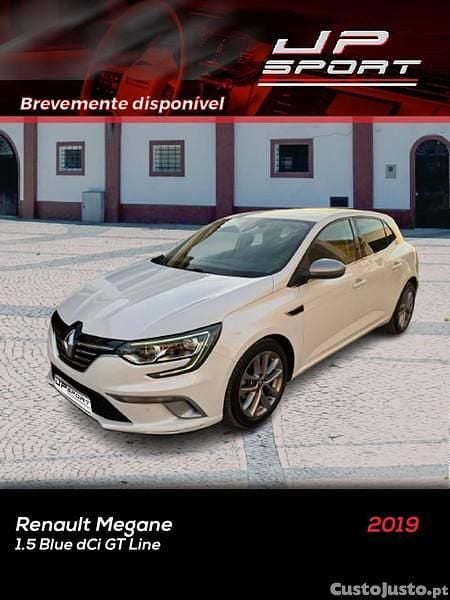 Branco Usado 2019 Renault Mégane GT Line GT-Line Citadino | € 18.900 (Preço justo) - Imagem 1/1