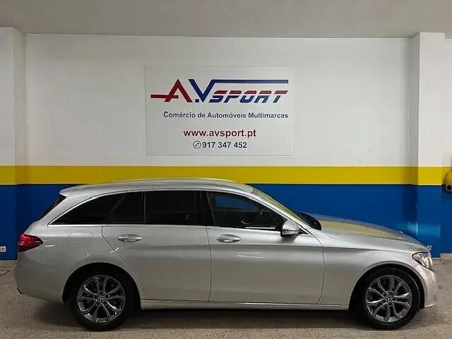 Usado Mercedes C200 136 HP (100 kW) 2017 Cinzento