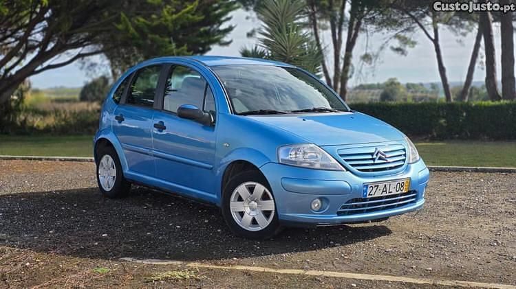 Azul Usado 2005 Citroën C3 Exclusive Citadino | € 4.900 (Preço elevado) - Imagem 1/1