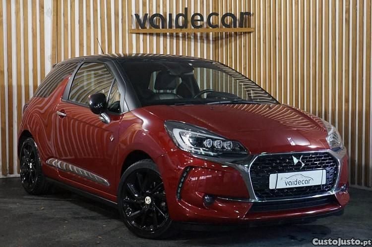 Usado DS Automobiles DS3 82 HP (60 kW) 2018 Vermelho