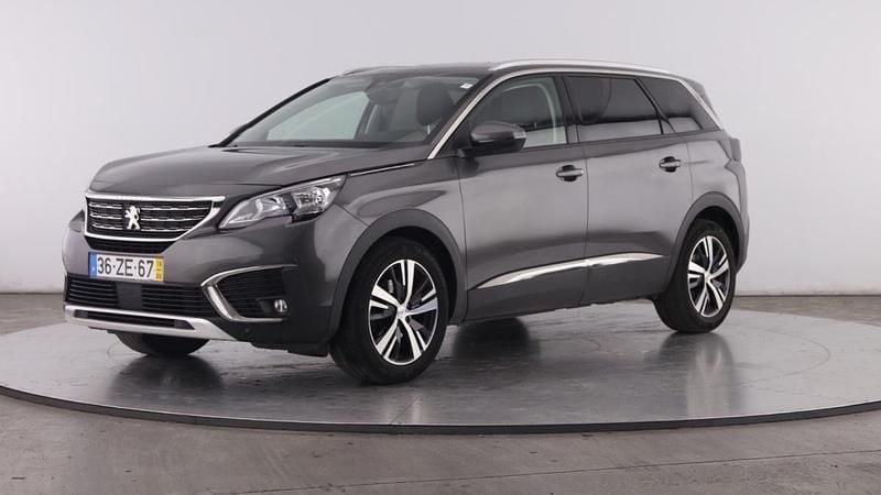 Cinza Usado 2019 Peugeot 5008 Allure Monovolume | € 19.990 (Preço justo) - Imagem 1/4