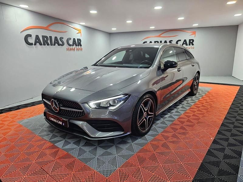 Cinza Usado 2022 Mercedes CLA180 Shooting Brake AMG line Carrinha | € 31.990 - Imagem 1/4