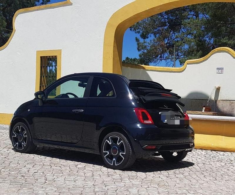 Usado 2017 Fiat 500S S Cabrios | € 9.650 - Imagem 1/4
