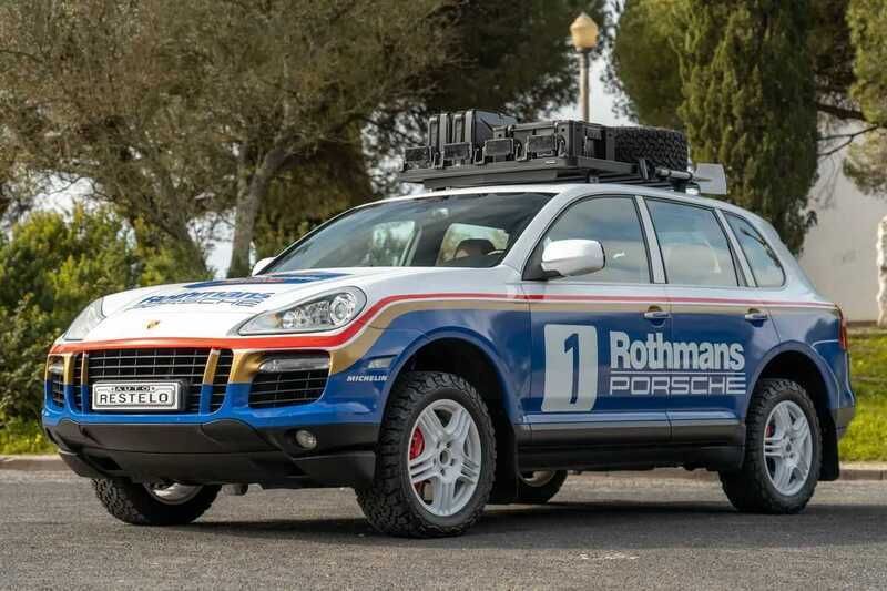 Azul Usado 2008 Porsche Cayenne SUV | € 45.000 - Imagem 1/4