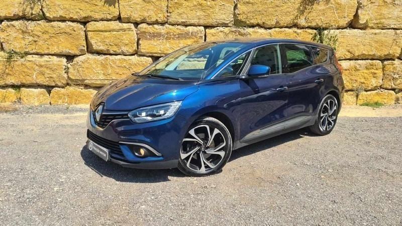 Azul Usado 2019 Renault Grand Scénic IV Intens Monovolume | € 25.950 (Preço elevado) - Imagem 1/4