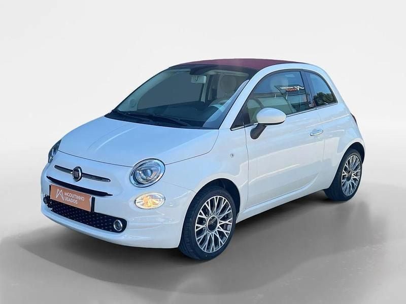 Branco Usado 2018 Fiat 500C Lounge Cabrios | € 12.490 (Preço justo) - Imagem 1/4