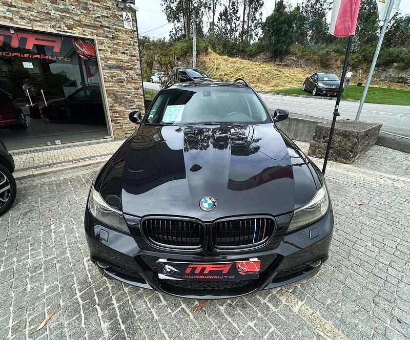 Preto Usado 2008 BMW 318 Carrinha | € 9.500 (Preço justo) - Imagem 1/4