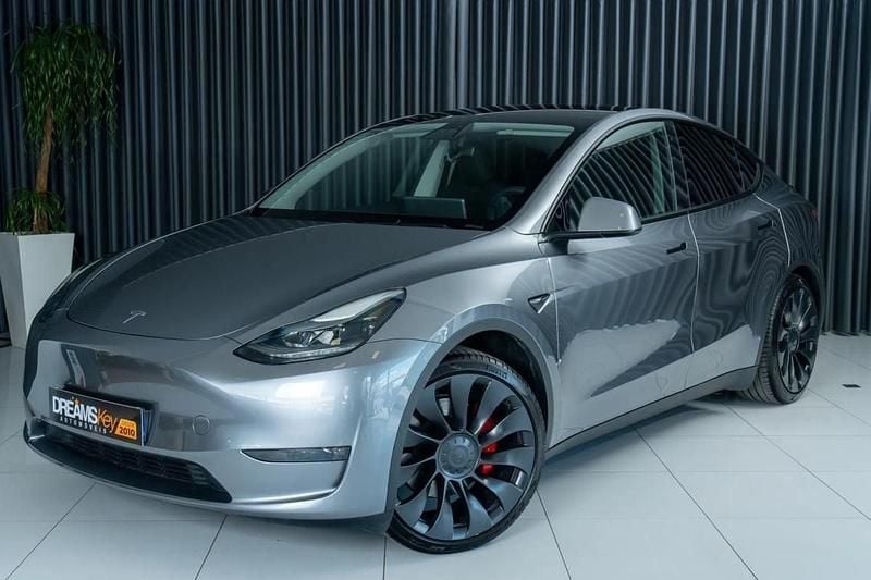 Cinzento Usado 2023 Tesla Model Y SUV | € 41.800 (Preço justo) - Imagem 1/4