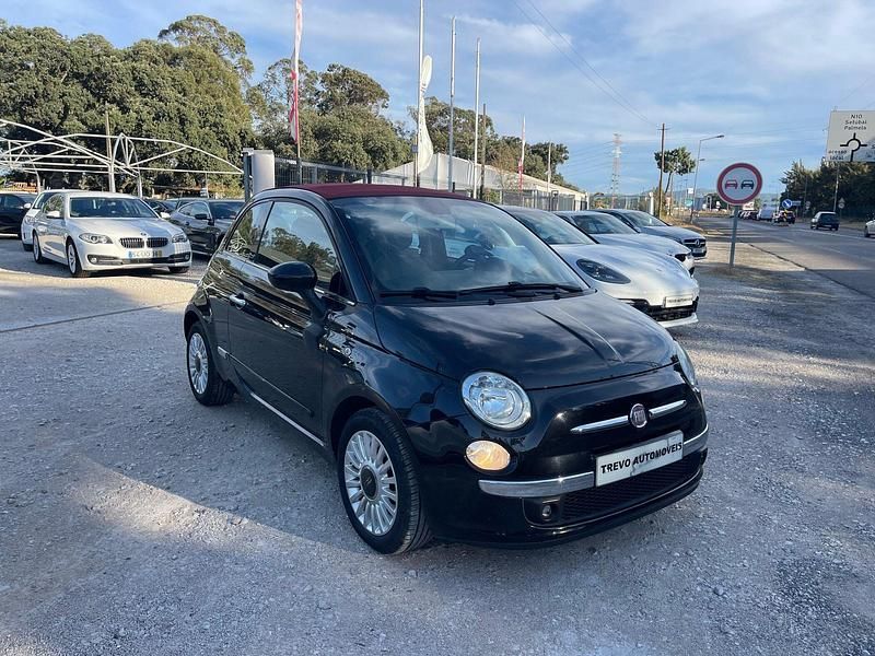 Preto Usado 2011 Fiat 500C Pop Cabrios | € 9.900 (Caro) - Imagem 1/4