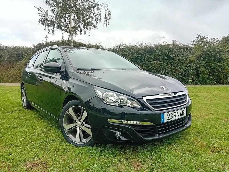 Preto Usado 2016 Peugeot 308 SW Style Carrinha | € 11.900 - Imagem 1/4