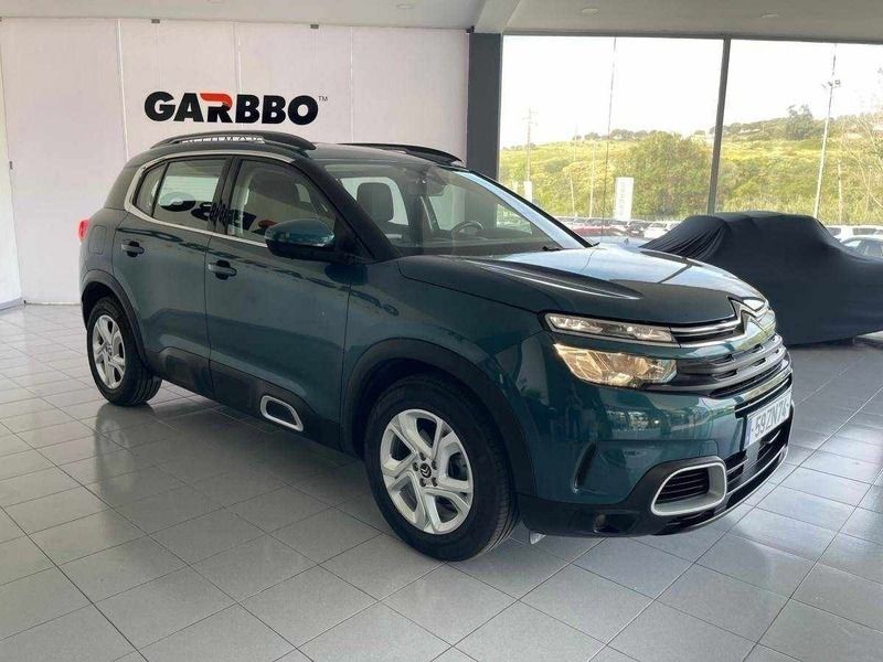 Usado Citroën C5 Aircross Live 130 HP (95 kW) 2019 Azul SUV