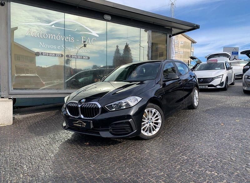 Preto Usado 2021 BMW 116 Advantage Citadino | € 20.900 (Preço justo) - Imagem 1/4