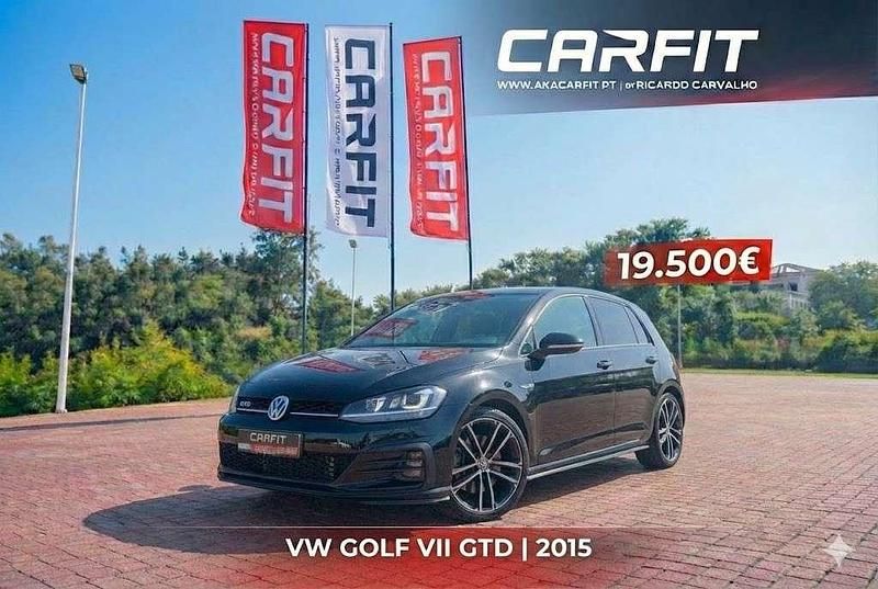 Usado VW Golf VII 184 HP (135 kW) 2016 Preto