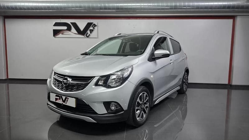 Cinza prata Usado 2018 Opel Karl Rocks Citadino | € 9.990 (Preço justo) - Imagem 1/4