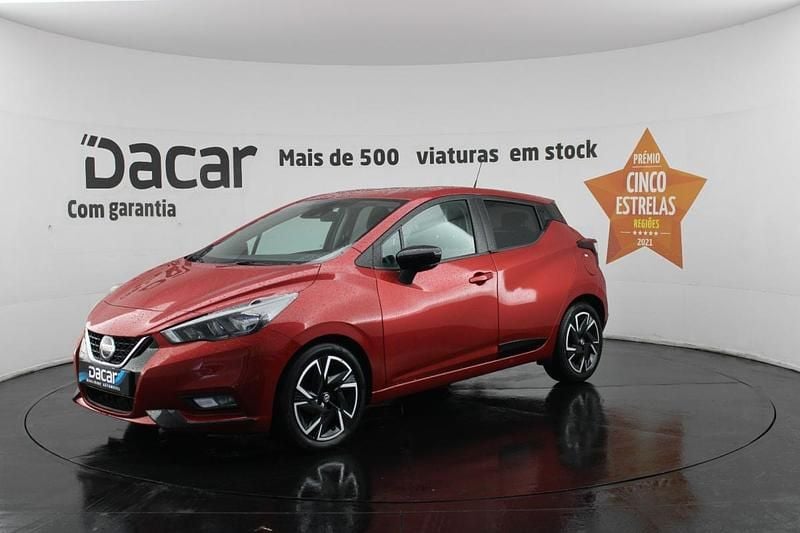 Usado Nissan Micra Acenta 92 HP (67 kW) 2022 Vermelho Citadino