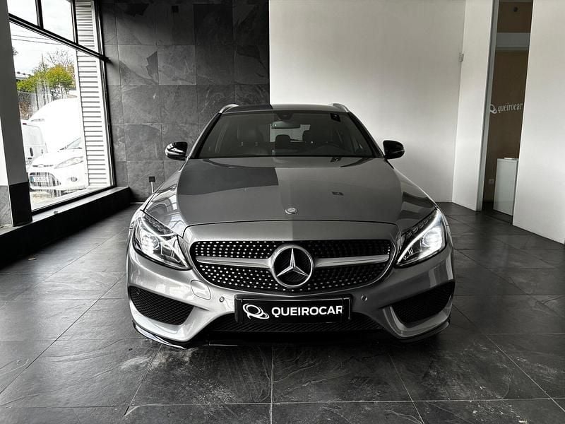 Usado Mercedes C200 AMG line 136 HP (100 kW) 2016 Cinza Carrinha