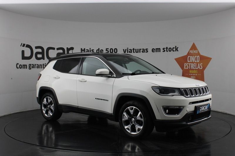 Branco Usado 2021 Jeep Compass Limited SUV | € 19.999 (Preço justo) - Imagem 1/4