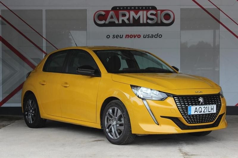 Amarelo Usado 2022 Peugeot 208 Active Citadino | € 12.900 (Super Preço) - Imagem 1/4