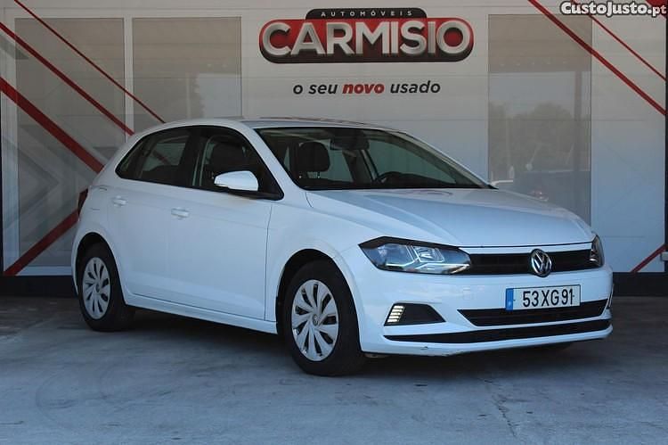 Branco Usado 2019 VW Polo Trendline Citadino | € 11.400 (Bom preço) - Imagem 1/1