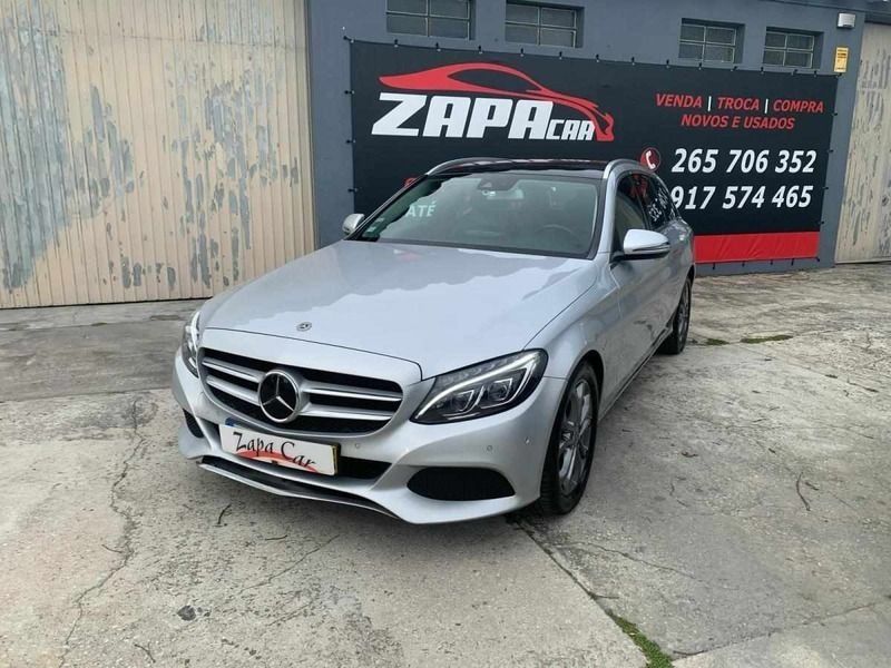 Usado Mercedes C300 231 HP (169 kW) 2018 Cinzento Carrinha