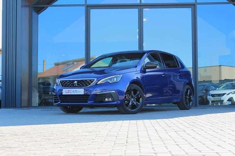 Azul Usado 2018 Peugeot 308 | € 15.950 (Caro) - Imagem 1/4