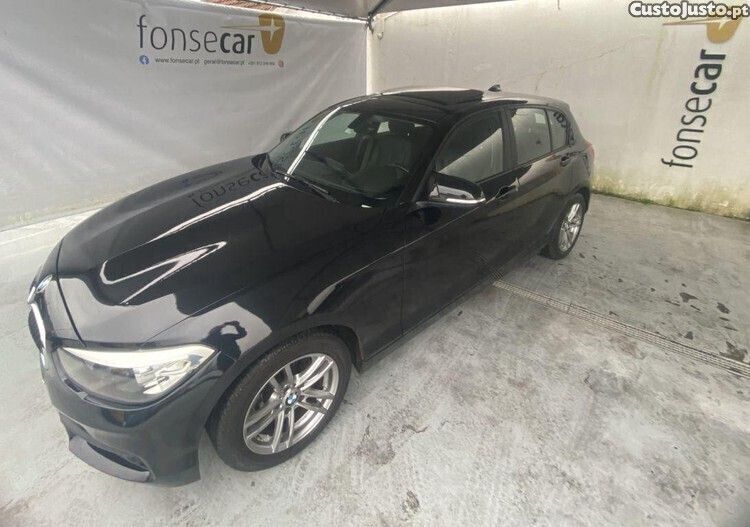 Preto Usado 2016 BMW 116 Sport Line Citadino | € 14.990 (Preço justo) - Imagem 1/1