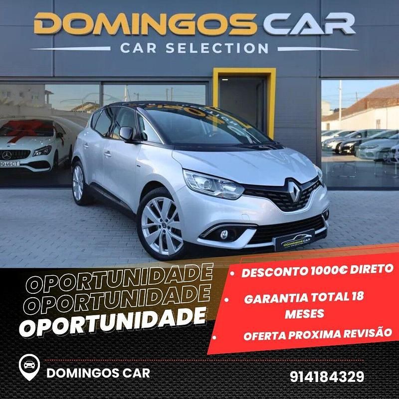 Cinza Usado 2019 Renault Scénic LIMITED Monovolume | € 17.750 - Imagem 1/4