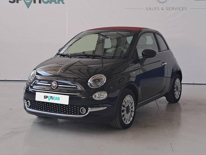Preto Usado 2022 Fiat 500 Dolcevita Cabrios | € 14.900 (Preço justo) - Imagem 1/4