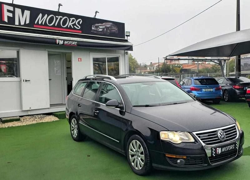 Preto Usado 2008 VW Passat Carrinha | € 6.850 (Preço justo) - Imagem 1/4