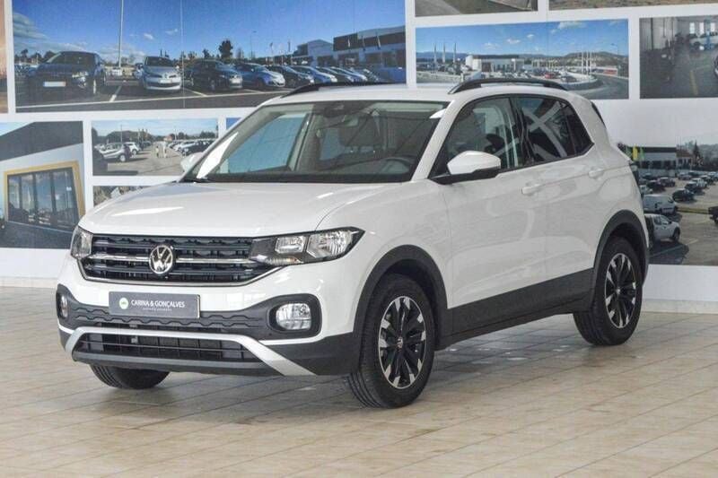 Cinza prata Usado 2021 VW T-Cross Life SUV | € 19.750 (Caro) - Imagem 1/4