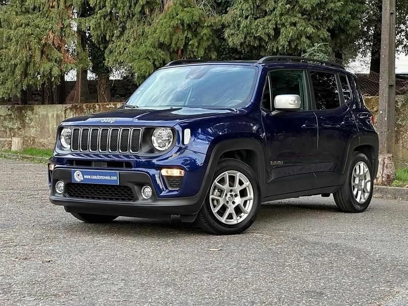 Azul Usado 2019 Jeep Renegade Limited SUV | € 18.990 (Preço justo) - Imagem 1/4