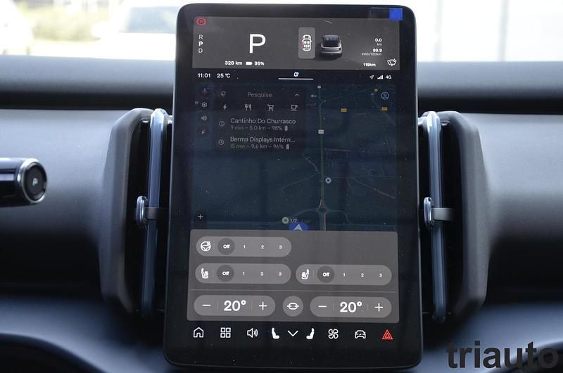 Novo Volvo EX30 CC Performance 2025 Cinza vapour Sedan