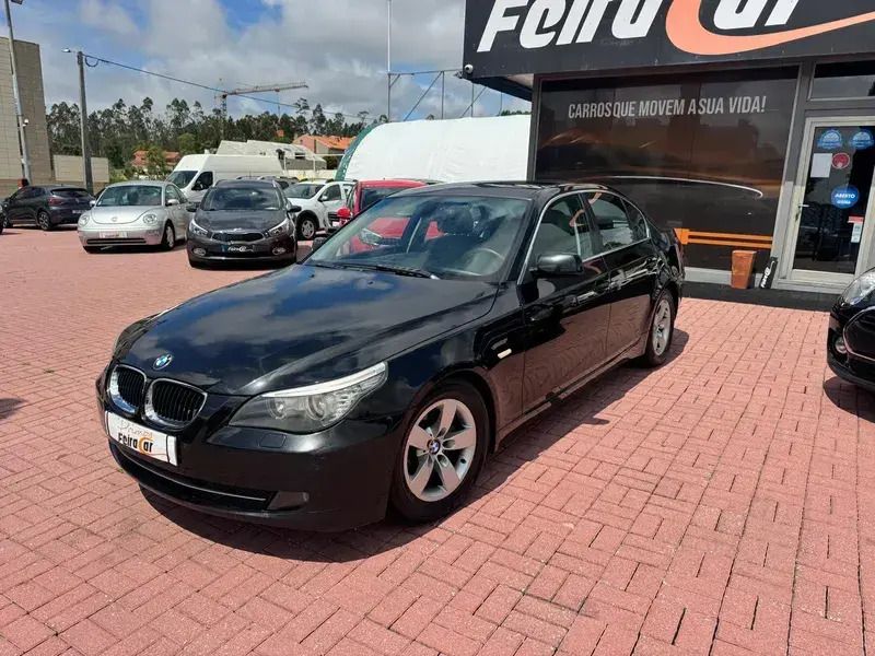 Preto Usado 2007 BMW 520 Executive Sedan | € 10.750 (Preço elevado) - Imagem 1/4