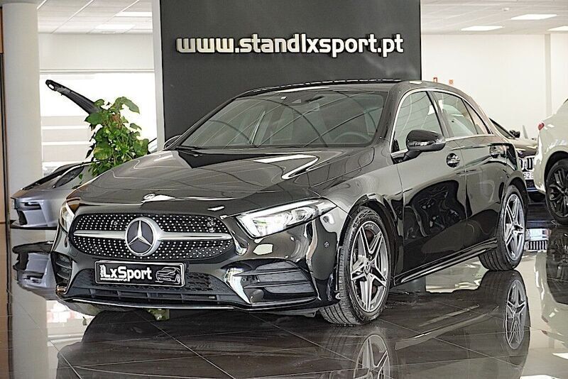 Preto Usado 2020 Mercedes A180 AMG line | € 28.490 (Preço justo) - Imagem 1/4