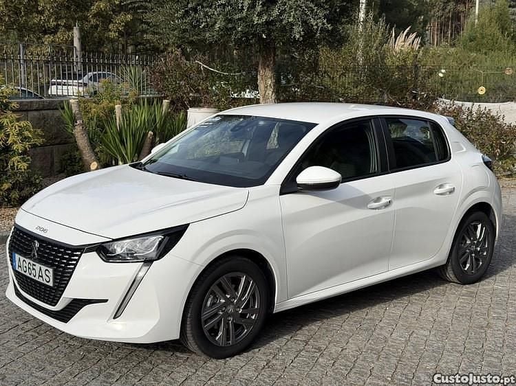 Branco Usado 2021 Peugeot 208 Citadino | € 12.480 (Super Preço) - Imagem 1/1
