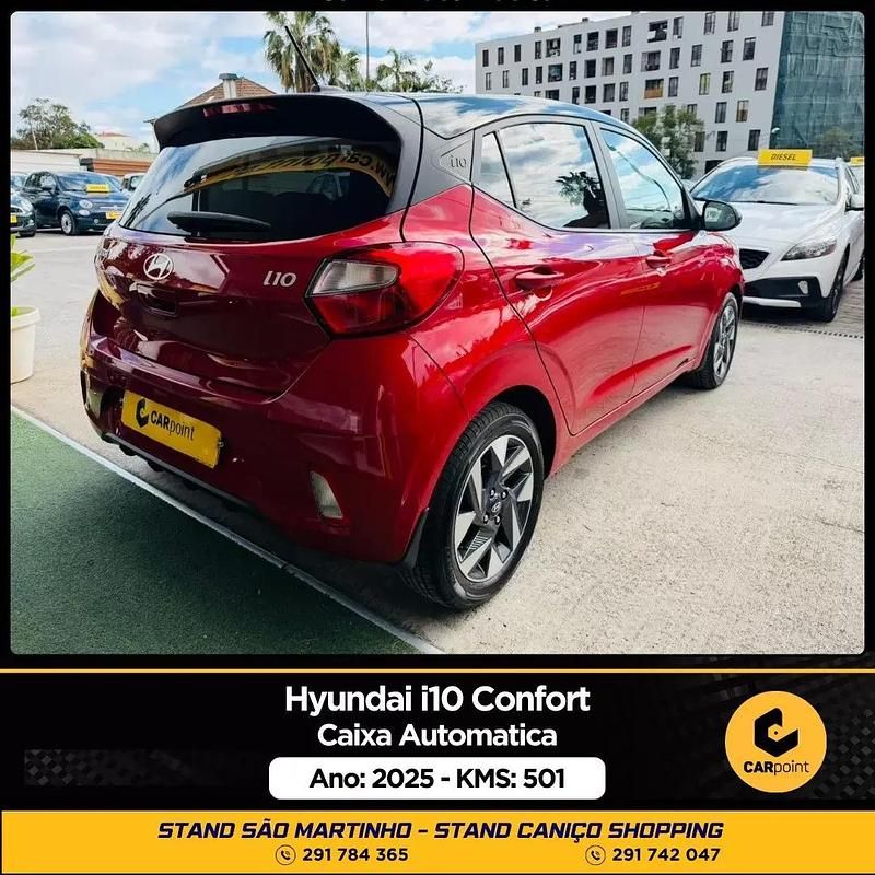 Novo Hyundai i10 67 HP (49 kW) 2025 Vermelho Citadino