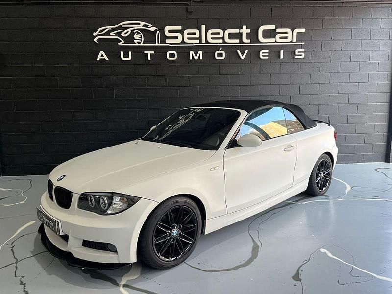 Branco Usado 2008 BMW 118 Cabriolet M Sport Cabrios | € 12.950 - Imagem 1/4