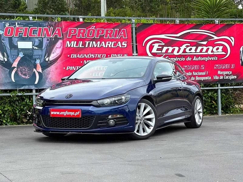 Azul Usado 2008 VW Scirocco Coupé | € 9.950 (Preço elevado) - Imagem 1/4