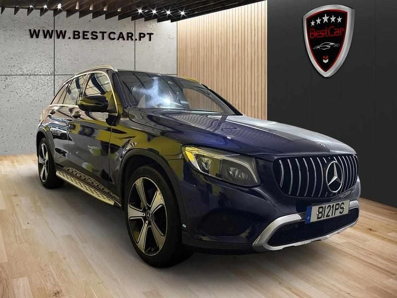 Usado Mercedes GLC250 204 HP (150 kW) 2018 Azul Citadino